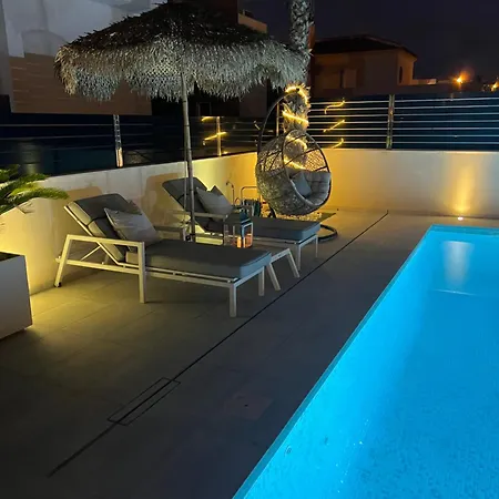 Pmt22 - Luxury With Private Heated Pool And Jacuzzi 또레비에하